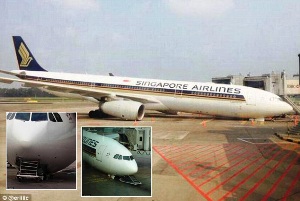 Pesawat Singapore Airlines Kolaps di Bandara Changi sebelum Terbang ke Hong Kong